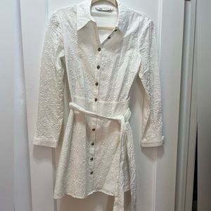 Zara white XS dress